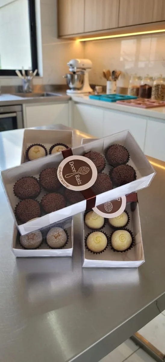Brigadeiros da Doce Raiz