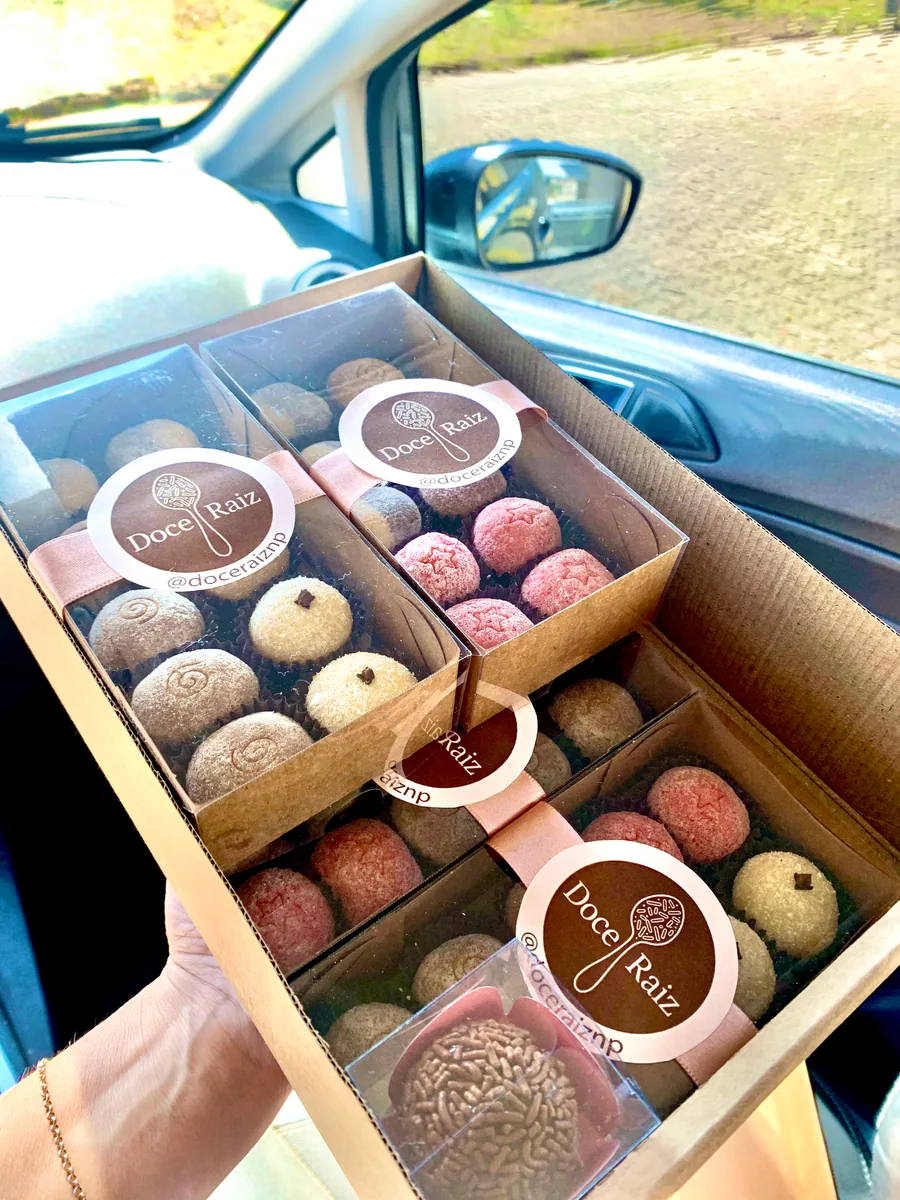 Brigadeiros da Doce Raiz